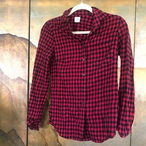 J. Crew flannel button down